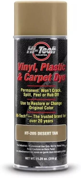 Hi-Tech Vinyl, Plastic & Carpet Dye – Desert Tan HT-205 (Single)