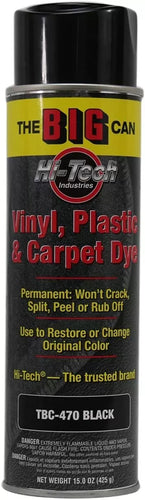 The Big Can - Hi-Tech Vinyl, Plastic and Carpet Dye - Black TBC-470, 15oz can