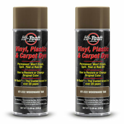 Hi-Tech Vinyl, Plastic & Carpet Dye – Woodward Tan HT-222 (2 Pack)