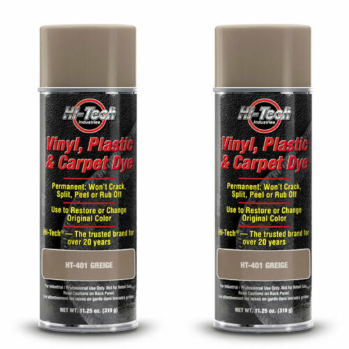 Hi-Tech Vinyl, Plastic & Carpet Dye – Greige HT-401 (2 Pack)